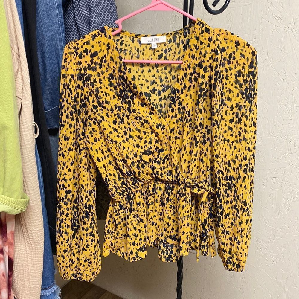 Sage & Citrus Dressy Top